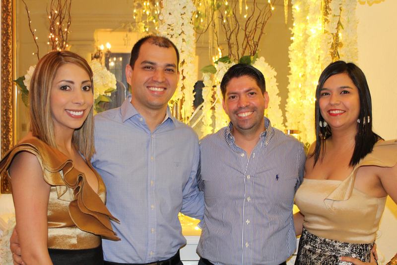 Natalia Rodríguez Briñez, Carlos Tovar, Francisco Sandoval y July Alexandra Vásquez.